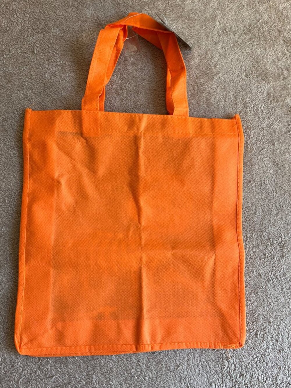 Set Of 2 Halloween Trick Or Treat Tote Bags Skeleton Cat & Dog Designs Reusable - Picture 9 of 11
